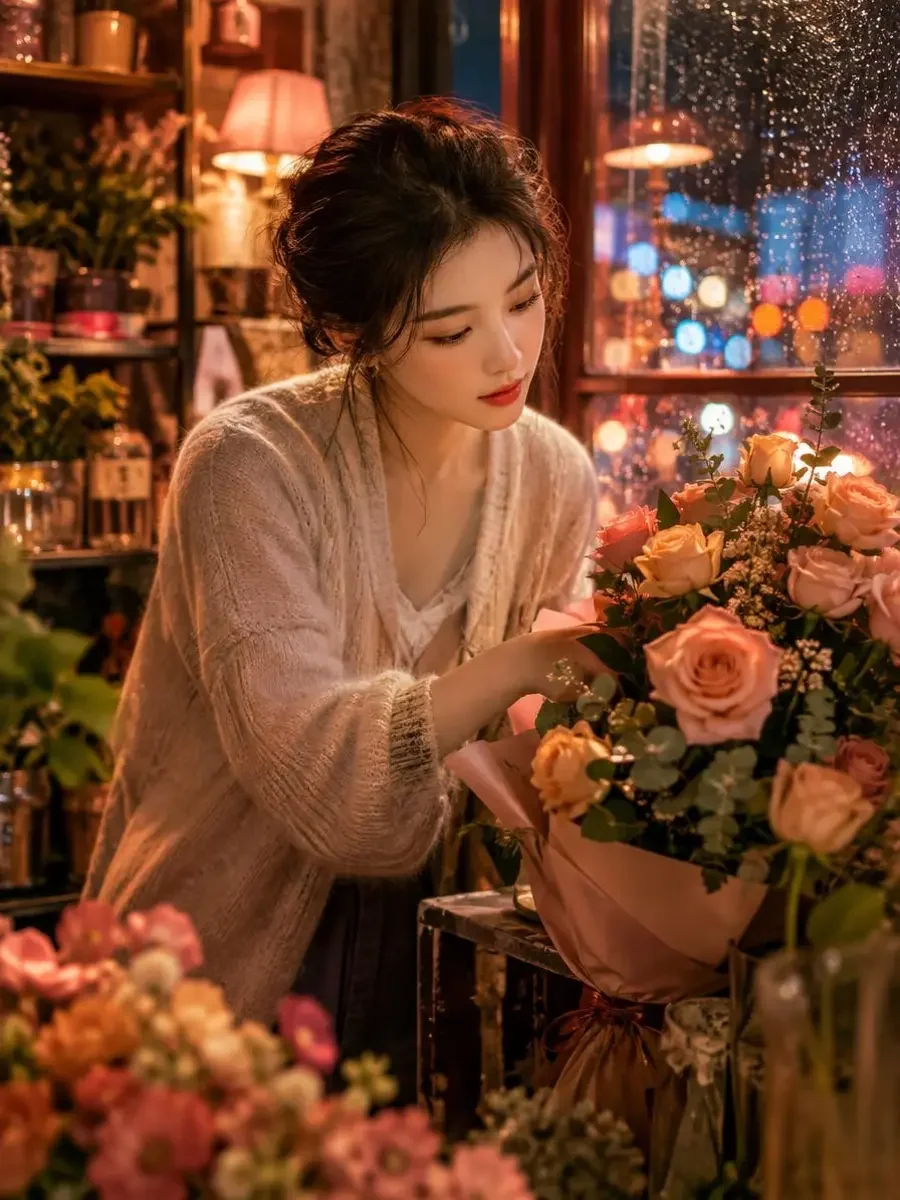 三十岁那年的花店封面